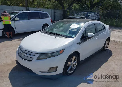 2012 Chevrolet Volt из США, поврежденный, VIN 1G1RD6E42CU102416